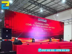 Bố cục background công ty trình bày song ngữ Việt - Hoa rõ ràng, giúp truyền tải thông điệp chuyên nghiệp