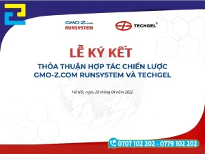 Phông nền Lễ ký kết thỏa thuận hợp tác chiến lược, thiết kế đơn giản màu trắng với dải màu xanh đậm