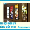 Biển Hộp Đèn UV Không Viền 8cm Slim TPHCM – Siêu Mỏng Cao Cấp | In Ấn 2H