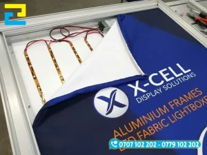 Quy trình sản xuất hộp đèn không viền tại In Ấn 2H được thực hiện chuyên nghiệp 8 bước