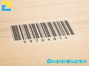 Decal trong xuyên thấu dán lên các sản phẩm mà không che thiết kế bao bì