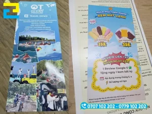 Chất liệu decal PP in ảnh decal màu sắc chuẩn xác, hình in sắc nét