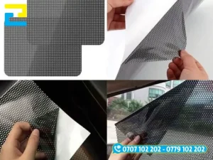 Decal lưới với đặc điểm nhìn một chiều mang lại không gian riêng tư