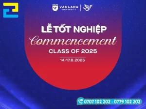 Mẫu background lễ tốt nghiệp tông màu đỏ xanh hút mắt