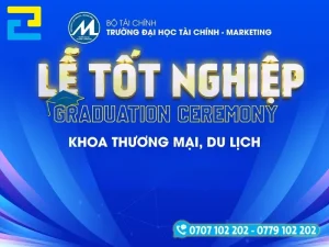 Background thiết kế chữ Lễ Tốt Nghiệp cỡ lớn, cực kỳ nổi bật