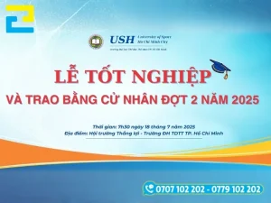 Backdrop, background lễ tốt nghiệp tông màu sáng chữ đỏ nổi bật