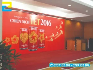 Chỉ cần bỏ ra một nguồn chi phí rẻ đã có thể giúp cho sự kiện hội chợ thêm chuyên nghiệp hơn