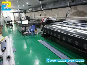 Thiết kế có màu sắc phù hợp với chủ đề của hội chợ