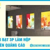 In Bạt 3P Làm Hộp Đèn Quảng Cáo TPHCM – Xuyên Sáng Chuẩn Màu | In Ấn 2H