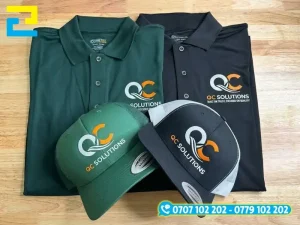 Màng PET in ấn ứng dụng linh hoạt trên áo thun và nón đồng phục