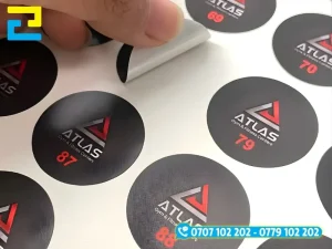 Decal nhựa sữa chống nước, bám dính sản phẩm tốt các sản phẩm Hải Dương