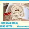 Nhận In Tem Nhãn Decal Ở Long Xuyên Đẹp, In Nhanh, Giá Rẻ