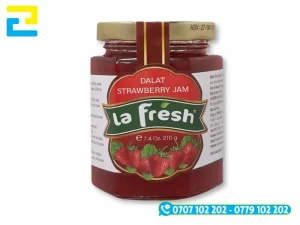 Tem nhãn mứt dâu tây đẹp giúp mứt dâu tây cạnh tranh trên kệ