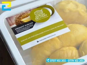 In Ấn 2H hỗ trợ thiết kế cho khách hàng khi in tem nhãn sầu riêng