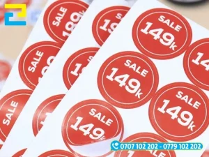 Tem siêu sale nhằm thu hút khách hàng, kích thích mua hàng