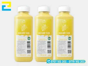 In tem nhãn sữa bắp không chỉ cung cấp thông tin sản phẩm mà còn tăng độ tin tưởng cho sản phẩm