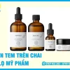 In Trên Chai Lọ Mỹ Phẩm Tại TPHCM – Công Nghệ UV & Kỹ Thuật Số, Trả Hàng Trong 2 Giờ | In Ấn 2H