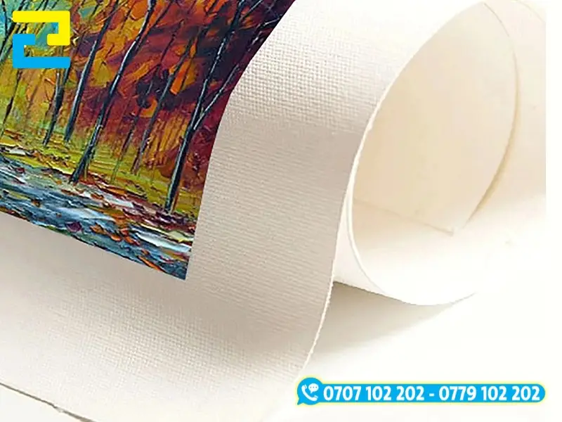 Background vải canvas là lựa chọn cao cấp, không bị loá, phản sáng