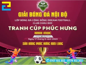 Mẫu 5: background, backdrop giải bóng đá nội bộ club