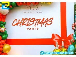 Sản phẩm in phông nền Noel sẽ rất dễ bị sập khỏi khung treo, bị hư hỏng nếu chúng tiếp xúc với thời tiết quá cực đoan.