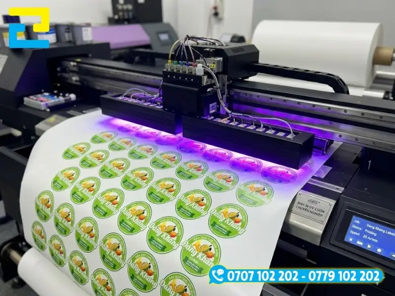 In Ấn 2H in nhanh, bền màu với công nghệ in UV