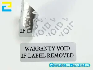 In decal Bắc Giang chất liệu decal nhựa sữa, decal phản quang, decal vỡ tự hủy cho thiết bị điện tử khu công nghiệp