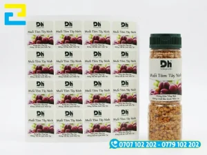 Ứng dụng in decal dán Tây Ninh những tem nhãn bao bì muối Tây Ninh và những đặc sản địa phương