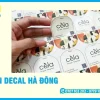 In Decal Hà Đông Tại Xưởng Giá Rẻ, Chống Ẩm, Giao Tận Nơi