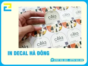 In Decal Hà Đông Tại Xưởng Giá Rẻ, Chống Ẩm, Giao Tận Nơi