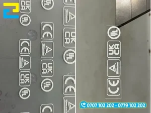 Sản phẩm in decal Hà Nội ứng dụng chất liệu trong suốt dùng để dán lên bề mặt kính hoặc chai lọ
