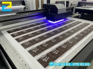Máy công nghệ in UV hiện đại sản xuất đơn hàng in decal quận 5 tại In Ấn 2H