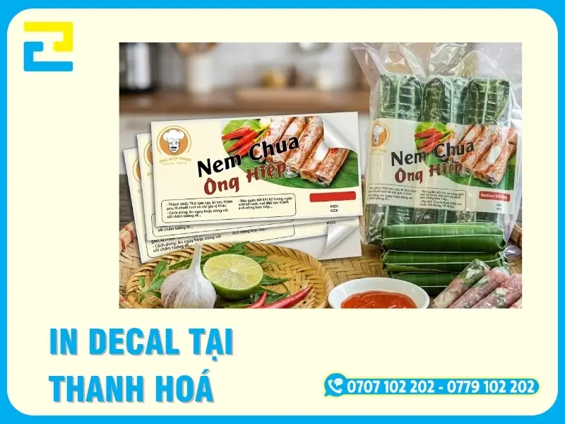 In Decal Tại Thanh Hóa Giá Rẻ, Uy Tín, Giao Hàng Nhanh