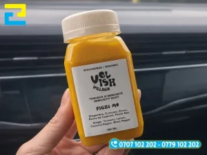 Decal sữa nền trắng in hình lên chai nhựa, thủy tinh bám cực chắc các loại chất liệu