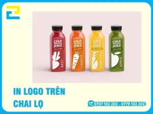 Báo Giá In Logo Trên Chai Lọ Đồ Uống, Mỹ Phẩm Giá Rẻ TP.HCM