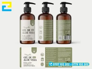 In logo trên chai lọ sử dụng chất liệu decal nhựa PP cao cấp, mang lại độ sắc nét hoàn hảo cho thương hiệu và khả năng chịu nhiệt