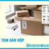 In Tem Dán Hộp Giấy, Hộp Nhựa Chống Trầy, Theo Yêu Cầu