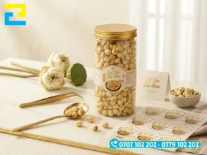 5 chất liệu decal ưu việt từ giấy kraft mộc mạc đến xi bạc sang trọng, đáp ứng trọn vẹn mọi quy cách đóng gói hũ nhựa hay túi zip