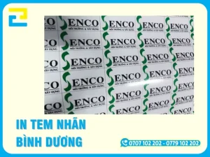 In Decal, In Tem Nhãn Bình Dương Giá Rẻ, Chống Bong Tróc