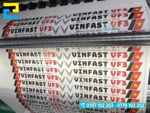 In Ấn 2H chuyên in decal, in tem nhãn Bình Dươngq giá xưởng, sắc nét