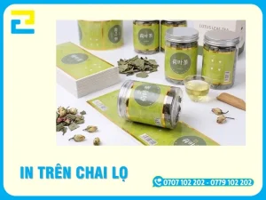 Tem Nhãn In Trên Chai Lọ Sản Phẩm Giá Rẻ, Chống Trầy Tốt