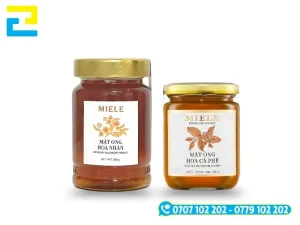 Mẫu decal trong in trên chai lọ sản phẩm nước uống, tạo hiệu ứng xuyên thấu thích thích thị giác