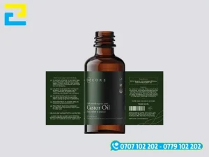 Tem nhãn in trên chai lọ sử dụng chất liệu decal PP, màu sắc in ấn sắc nét, nổi bật và có khả năng kháng nước tuyệt đối cho sản phẩm