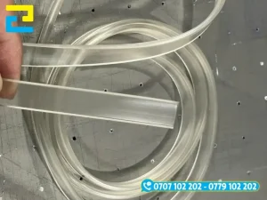 Gia công may gioăng cao su vải 3P tạo hiệu ứng hộp đèn tràn viền caoo cấp
