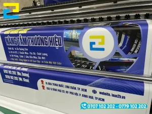 In Ấn 2H chuyên in vải bạt 3P theo yêu cầu, giá rẻ với công nghệ in UV hiện đại, sắc nét
