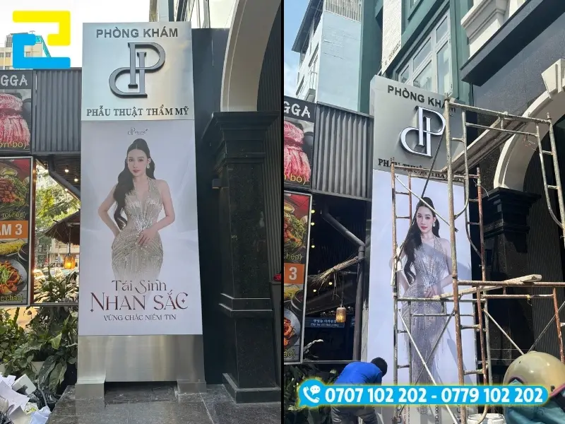 In Ấn 2H in ấn vải 3P cao cấp, hỗ trợ thi công và lắp đặt trọn gói chuyên nghiệp, uy tín