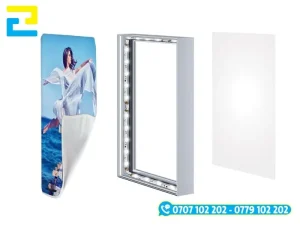 Vải xuyên sáng 3P in UV cho hộp đèn có bề mặt vải mịn màng, hình ảnh in UV sắc nét