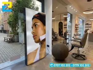 Hộp đèn vải 3P xuyên sáng có độ bền màu lên tới 10 năm, cùng khả năng kháng nước tốt