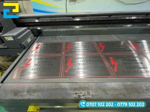 Bảng inox in UV cao cấp, không gỉ, chống trầy xước, không phai màu