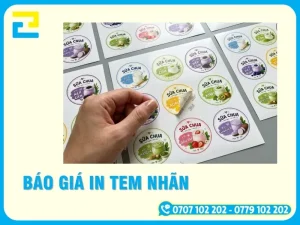 Báo Giá In Tem Nhãn Decal Giá Rẻ Đẹp, Cập Nhật Mới 2026