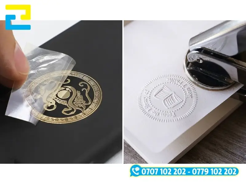 Cấu tạo thực tế và sự khác biệt về mặt bề mặt giữa tem nổi UV DTF và tem ép nổi cơ học
